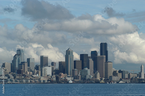 seattle skyline from ferry © Randy Harris