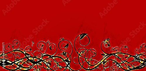 red hot burining background photo