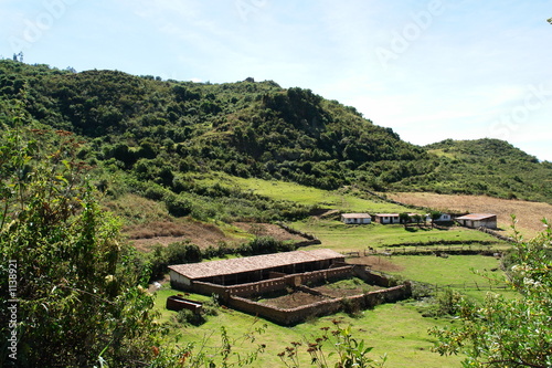 paysage vers machu picchu