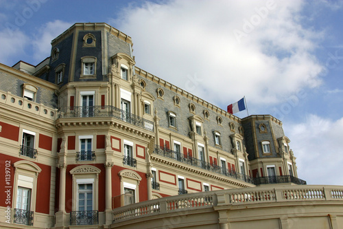 die strandpromenade von biarritz