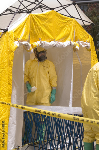 decon-shower crew