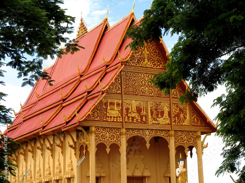 temple bouddhique a vientiane