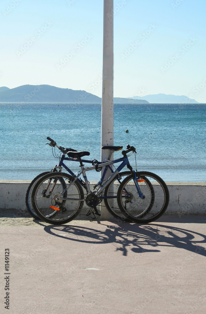 Fototapeta premium deux vélos