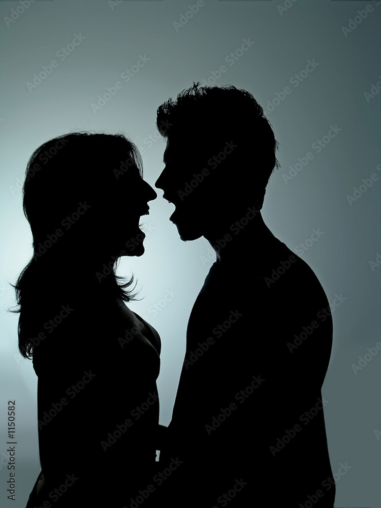 couple silhouette