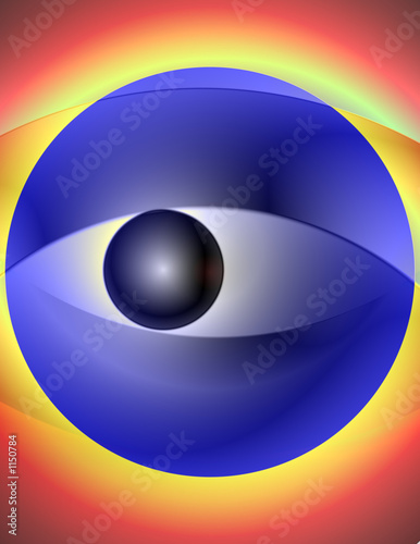 фотографія abstract illustration - allegoric blurry eye 2