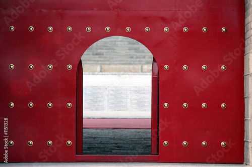 porte ouverte