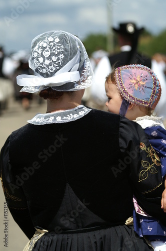 une mère bretonne avec sa fille