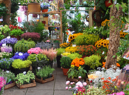 Fototapeta Naklejka Na Ścianę i Meble -  flower market