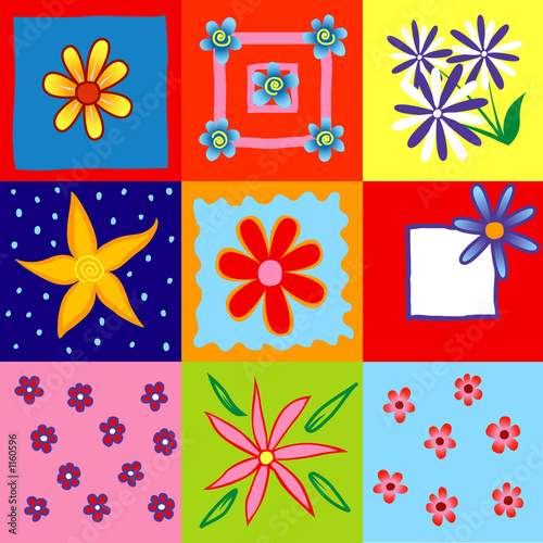 background with flowers