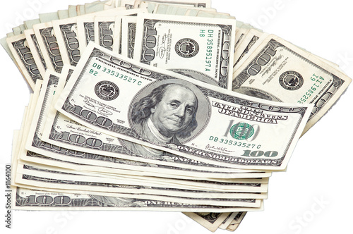 pile of money