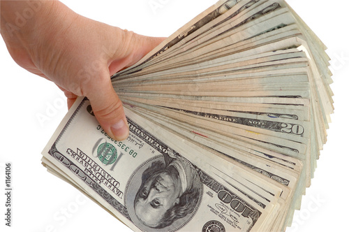 handful of cash
