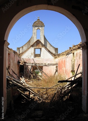 interior of the church. photo