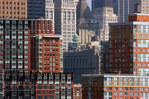 Canvas Print buildings in new york city