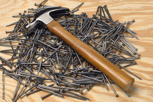hammer and nails