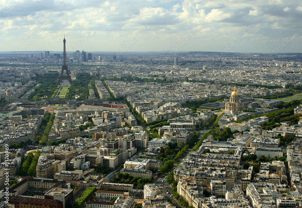 Fototapeta premium paris cityscape