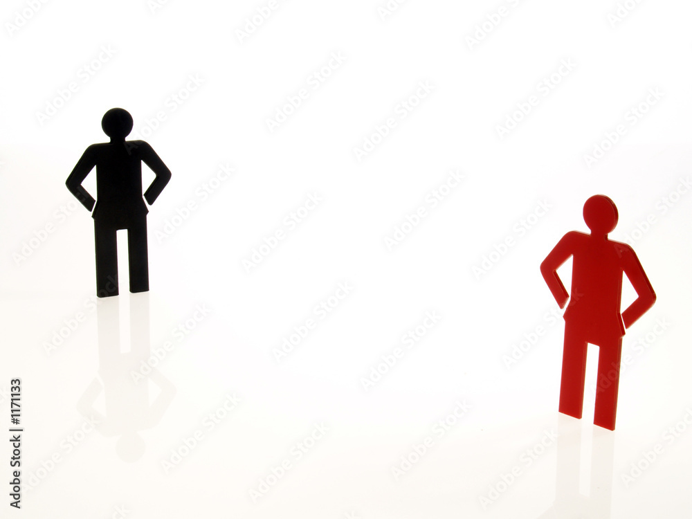 people sign on white background people sign on white background