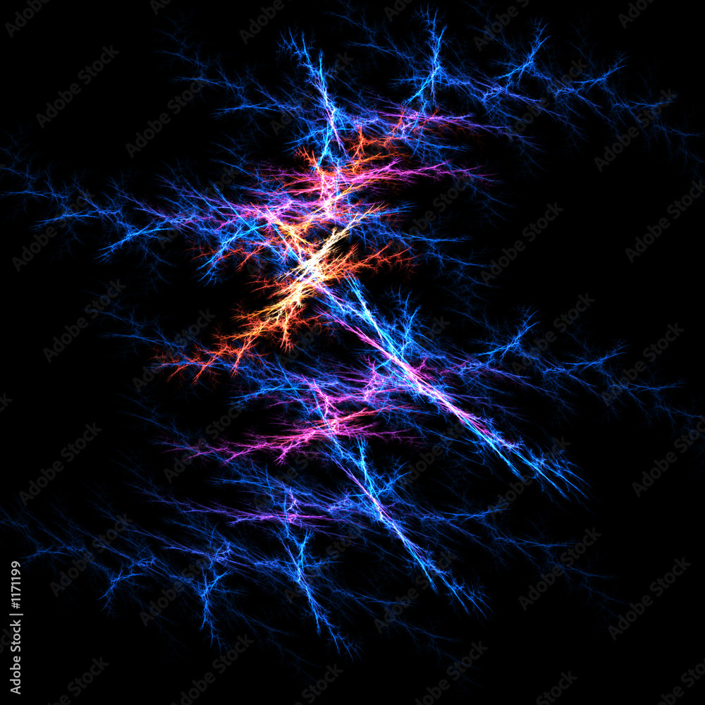 Naklejka premium colorful ray