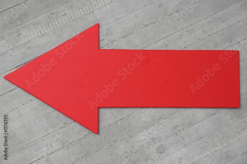 roter pfeil
