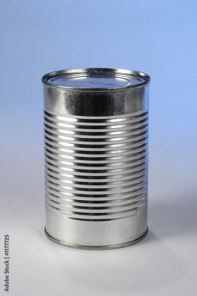 metal can without label metal can without label