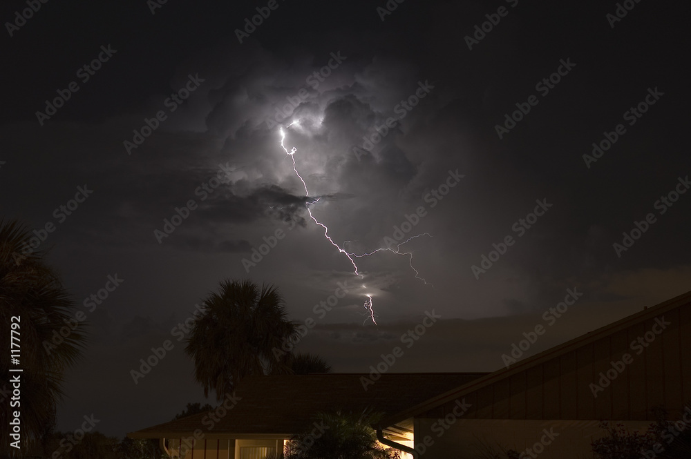 Fototapeta premium lightning strike