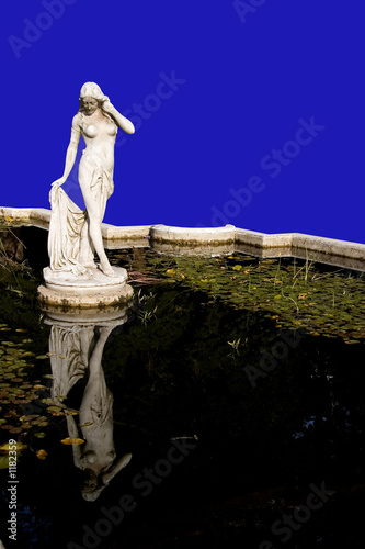 isolated statue