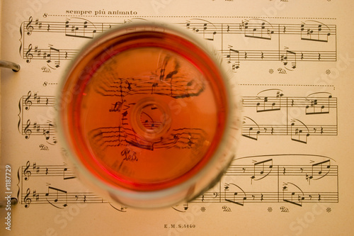 wine and music