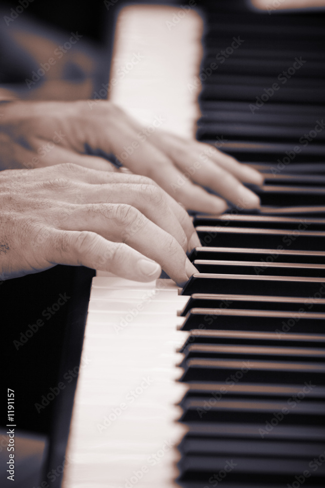 Fototapeta premium piano