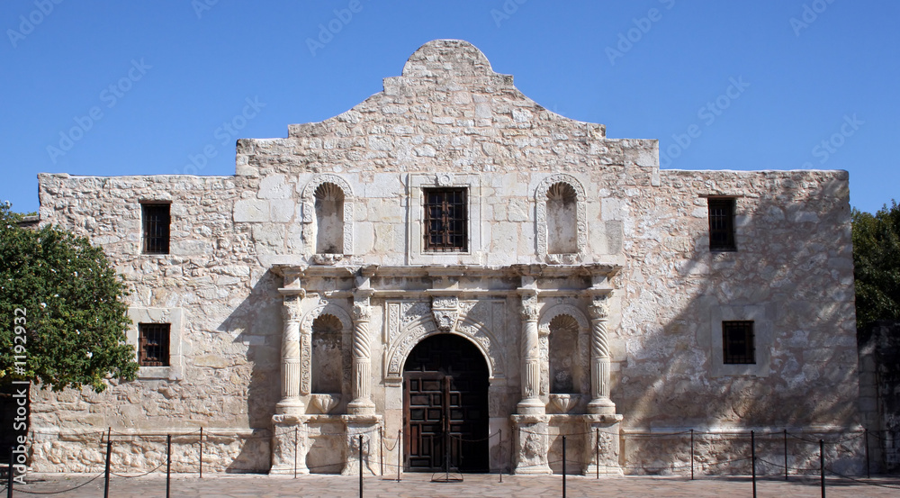 Naklejka premium alamo in san antonio