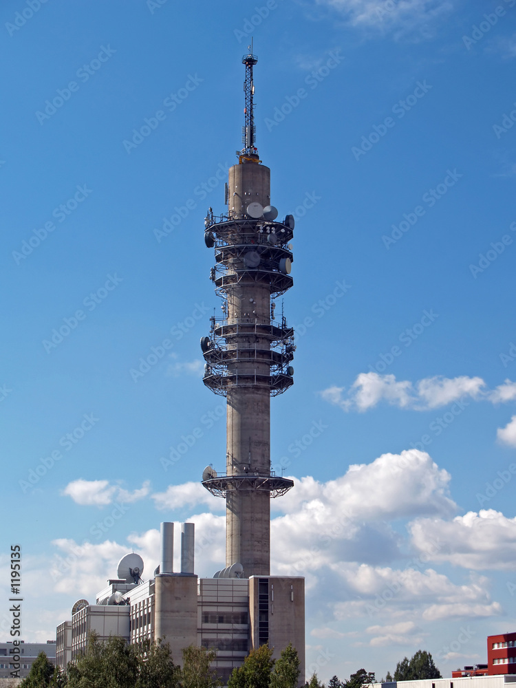 Obraz premium helsinki tv tower