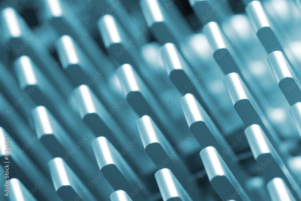 Obraz premium heatsink background