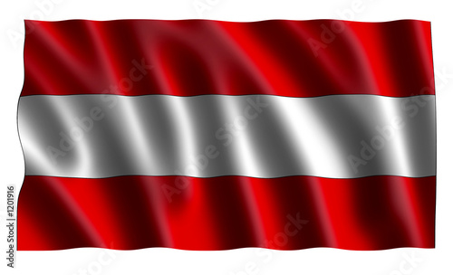 flag of austria (3d)