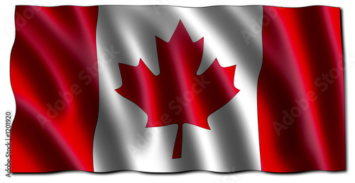canadian 3d flag