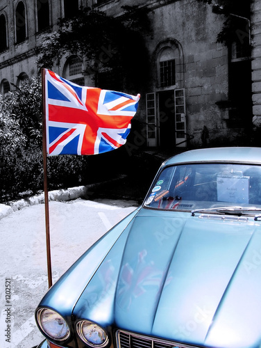 Obraz na płótnie british born w salonie