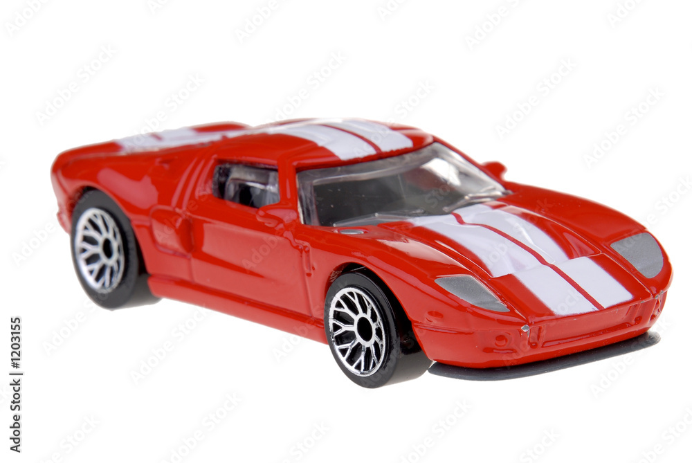 Naklejka premium red sportscar
