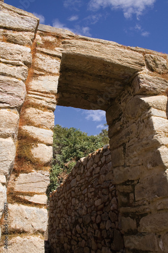 the entrance