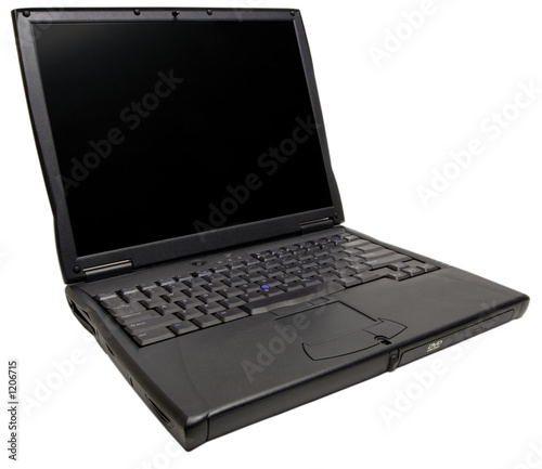 laptop computer (clipping path)