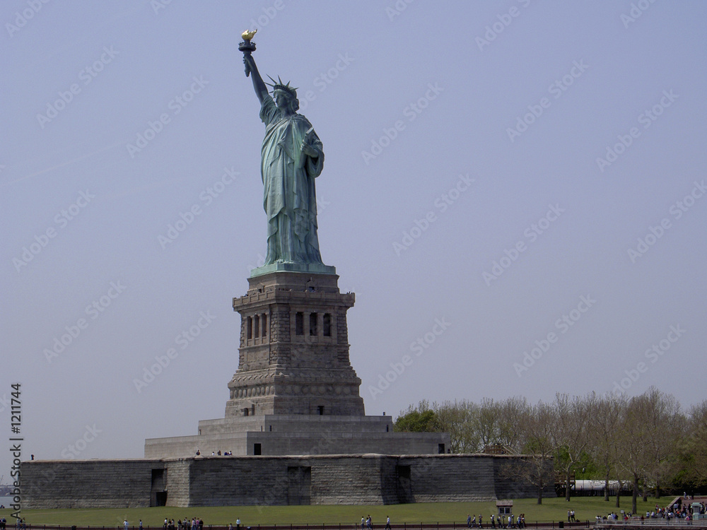 statue of liberty-side