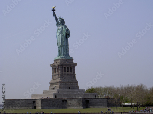 statue of liberty-side