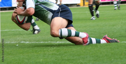 rugby try