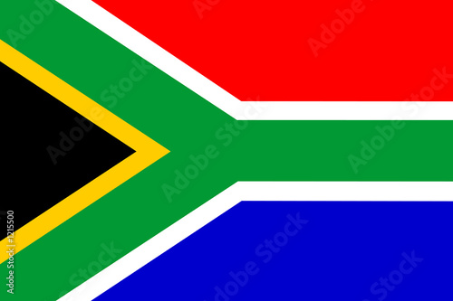 Fototapeta flag of south africa