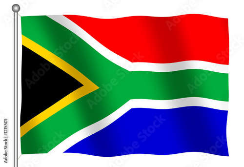 Free Download flag of south africa waving - GFXLoad