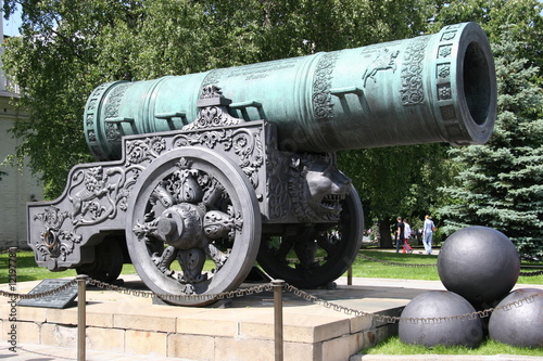 tsar cannon, kremlin, moscow, russia 1 Fototapeta