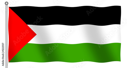 Free Download flag of palestine waving - GFXLoad
