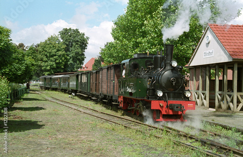 steam train in asendorf