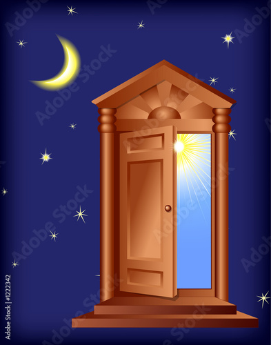 open door