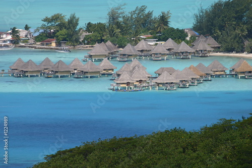 villas over water