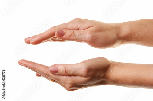 woman palms