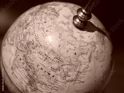 world globe asia