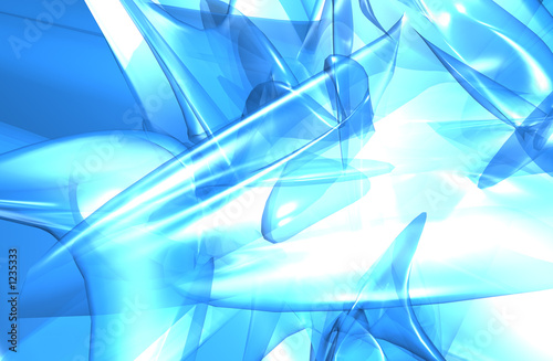 blue abstract