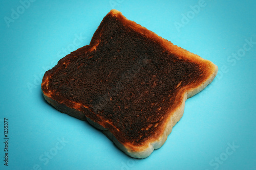 burned toast